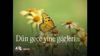 D&uuml;n Yine G&ouml;zlerınde ~ Duygulara Dokunan Şarkılar  ~ By Recco