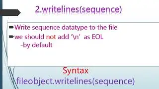 Text File Writing in Python