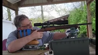 CZ457 Varmint MTR using SK Pistol Match Special 50 Yards ARA Factory Target