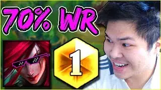 DUO WITH THE RANK 1 KATARINA (KatEvolved) vs RANK 1 CHALLENGER & TOXIC JUNGLER