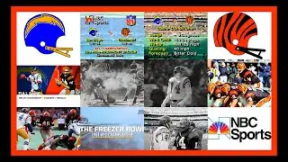 1981 AFC CHAMPIONSHIP GAME SAN DIEGO CHARGERS⚡️vs CINCINNATI BENGALS🐅(G-MIX)🏈🏈🏈🎶🎼🎵🔥🔥🔥!!! 01-10-1982