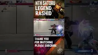 SF6 👊Nth_satoru -  Rashid  &bull;Legend Rank&bull;02