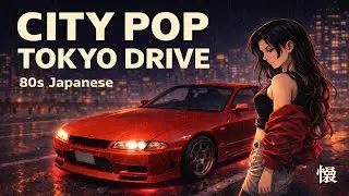 Tokyo Midnight Drive 🌙 80s Japanese City Pop｜懐かしい日本