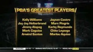 PBA selects 40 Greatest Players
