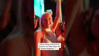 DIESER Song wird mich im Sommer auf allen Open Air Shows begleiten 🏝️☀️