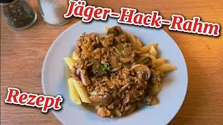 Hunter's Ground Beef and Cream Sauce | Creamy Pan Dish | Recipe