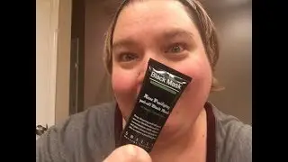 FIRST TIME USING THE BLACK PEEL OFF MASK