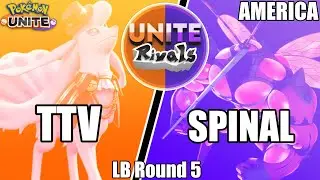 TTV против Spinal &mdash; квалификация Unite Rivals NA, раунд LB 5 &mdash; турнир Pokemon Unite