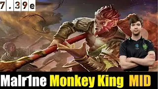 🤯 Malr1ne [Monkey King] MID 7.39e - DOTA 2 PRO MATCH#dota2 #dota2gameplay