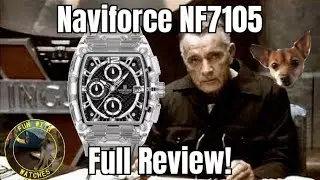 Naviforce NF7105 Quartz Sub Second Chronograph Review!