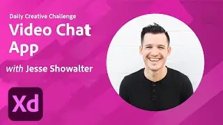 XD Daily Creative Challenge - Video Chat App | Adobe Creative Cloud