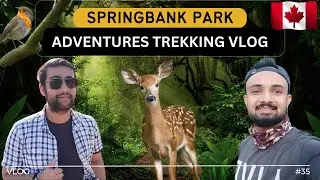 Springbank Park: Biggest Park in London, Ontario 🇨🇦 | Trekking Vlog #londonontario #canada #vlog