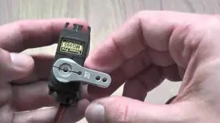 25T Silver Half Size Aluminum Servo Arm