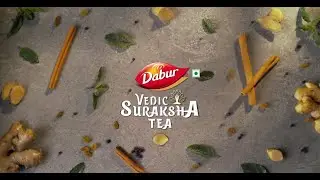 Dabur Vedic Suraksha Tea | Made of 5 Ayurvedic Herbs
