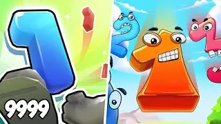 ⭐Crazy Number Run 3D -  Number Run Walkthrough Games Mobiles