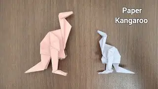 How to Make a Paper Kangaroo at home - Kangaroo Making with Paper 