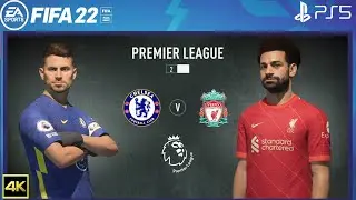 ФИФА 22 для PS5 | Челси против Ливерпуля | Премьер-лига 2021/22 | 4К Геймплей