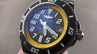 Breitling Superocean II Abyss Yellow A1736402/BA32 Breitling Watch Review