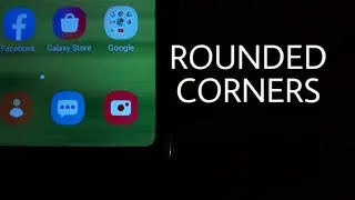 HOW TO GET ROUNDED CORNERS ON FLAT DISPLAY ON ANDROID