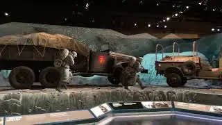 Korean War exhibit at National Museum of Vehicles of War near Dubois, WY.