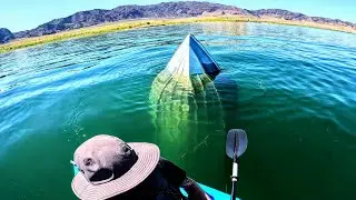 Kayaking Alone at Lake Mead