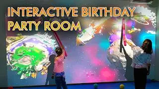 The interactive park “Mom I want here”. Interactive sandbox, interactive walls and floors and other
