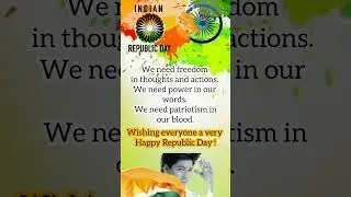 Republic Day Wishes 2024 | Happy Republic Day Greetings 2024 | How to Wish Republic Day #shorts