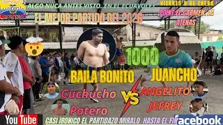 😼Partidazo Card&iacute;aco. 🤯Alluriquin contra El Carmen. 💪BAILA BONITO 🆚 JUANCHO💪Partido Por apuestas😬