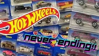 3,000 90&rsquo;s - 00&rsquo;s Hot Wheels Sorting Time-lapse