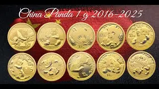 1 g Gold Panda Coin | .999 Fine Gold | Chinese Panda Series