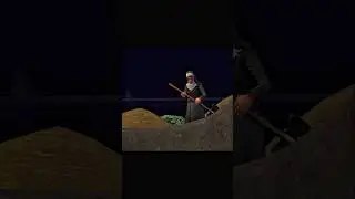 EVIL NUN HORROR KILL A PLAYER SO SAD 😢#shorts #shortfeed #granny