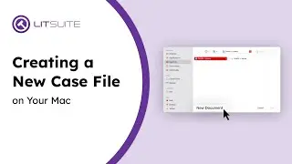 Creating a New Case File on Your Mac