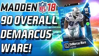 90 OVERALL DEMARCUS WARE! WRONG STATS! - Madden 18 Ultimate Team