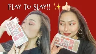 CARELINE PLAY TO SLAY FULL FACE PALETTE REVIEW/ SWATCHES & TRY ON
