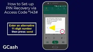 How to Set up MPIN recovery via GCash Access Code *143#
