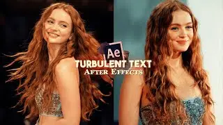 Turbulent Text | After Effects Tutorial