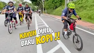 KAYUH DULU BARU KOPI !! .. SEPENDER LOOP hahaha .. FESTIVAL COFFEE SELANGOR SELCOFF 2025 yeye !!