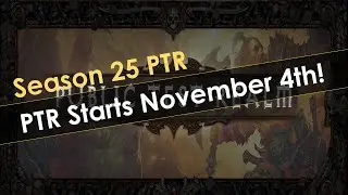Diablo 3 Season 25 Patch Note Analysis Season Theme, Barb DH & WD Buffs