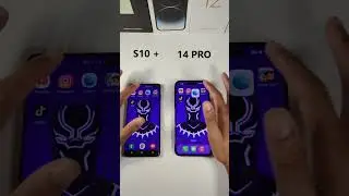Тест максимальной скорости Samsung Galaxy S10 Plus против iPhone 14 Pro!