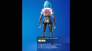 Fortnite The Sith back bling