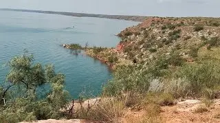 1 parte Lake Meredith..en texas.. pesca fallida