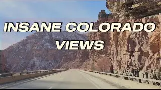 Driving Through Colorado Views  🚗 🏔️