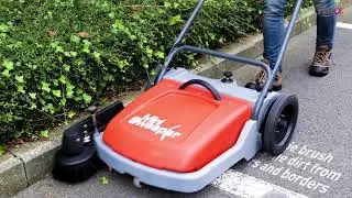Mini Sweeper: how to clean in- and outdoor areas