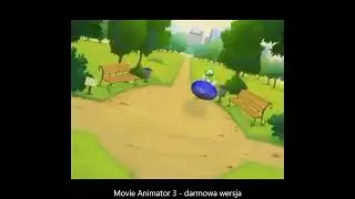 Gummy Bear bouncing his Blue Hoppity hop Ball with Boowomp Sounds