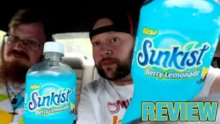 Новый ягодный лимонад Sunkist | Обзор напитков