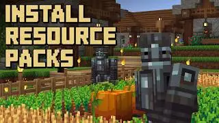 Как скачать и установить пакеты ресурсов Minecraft 1.21.10