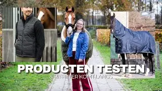 DE BITFITTER KOMT LANGS & PRODUCTEN TESTEN VAN OA DRUNENS RUITERHUIS! #vlogmas3