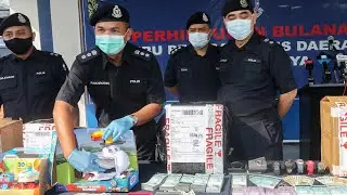 Police cripple drug smuggling ring using courier service