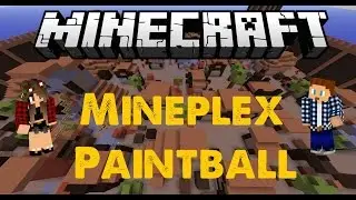 PAINTBALL on Mineplex w/ Braditanium & dani7beth