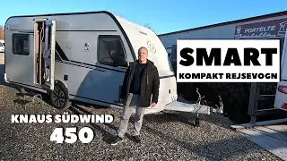 Smart mindre rejsevogn fra Knaus
